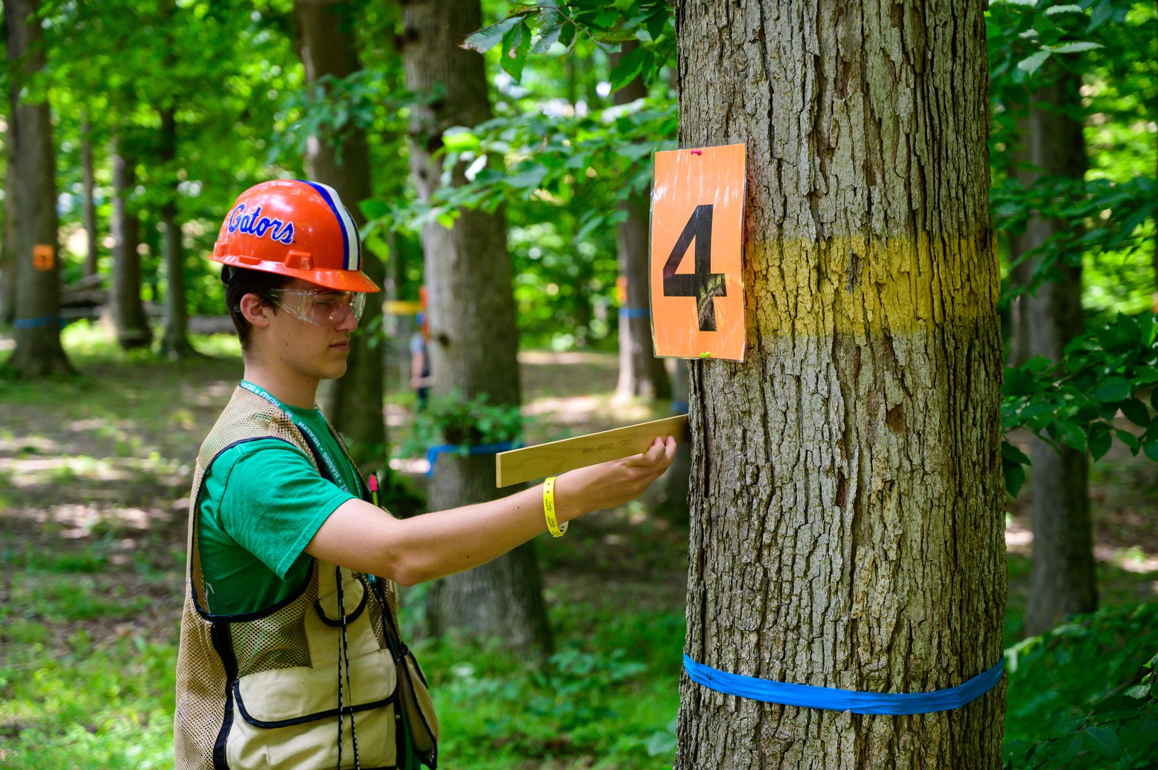 4-Hers compete in national forestry competition at Jacksons Mill