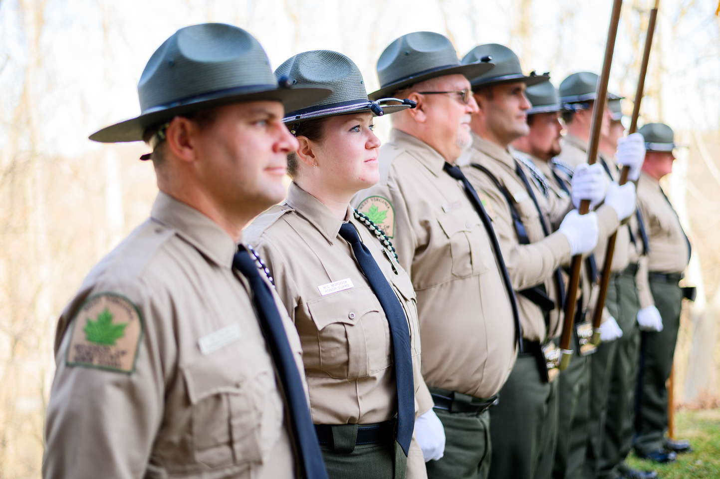 Forestry's new Honor Guard pays tribute to those who have served